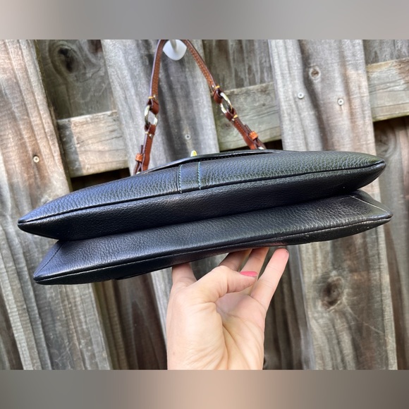 Vintage Leather Coach Chelsea Turnlock shoulder bag 8A40 - Picture 4 of 12